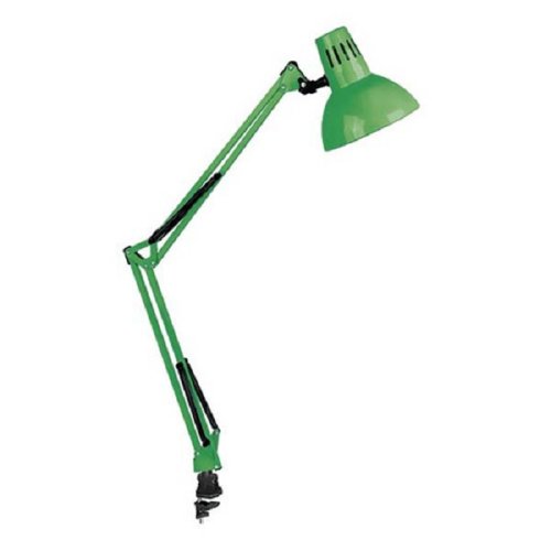 Светильник настольный на струбцине Camelion KD-312 C05 Е27 40Вт Зеленый фото Светильник настольный на струбцине Camelion KD-312 C05 Е27 40Вт Зеленый картинка